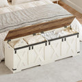 Farmhouse Soft Close Storage Bench