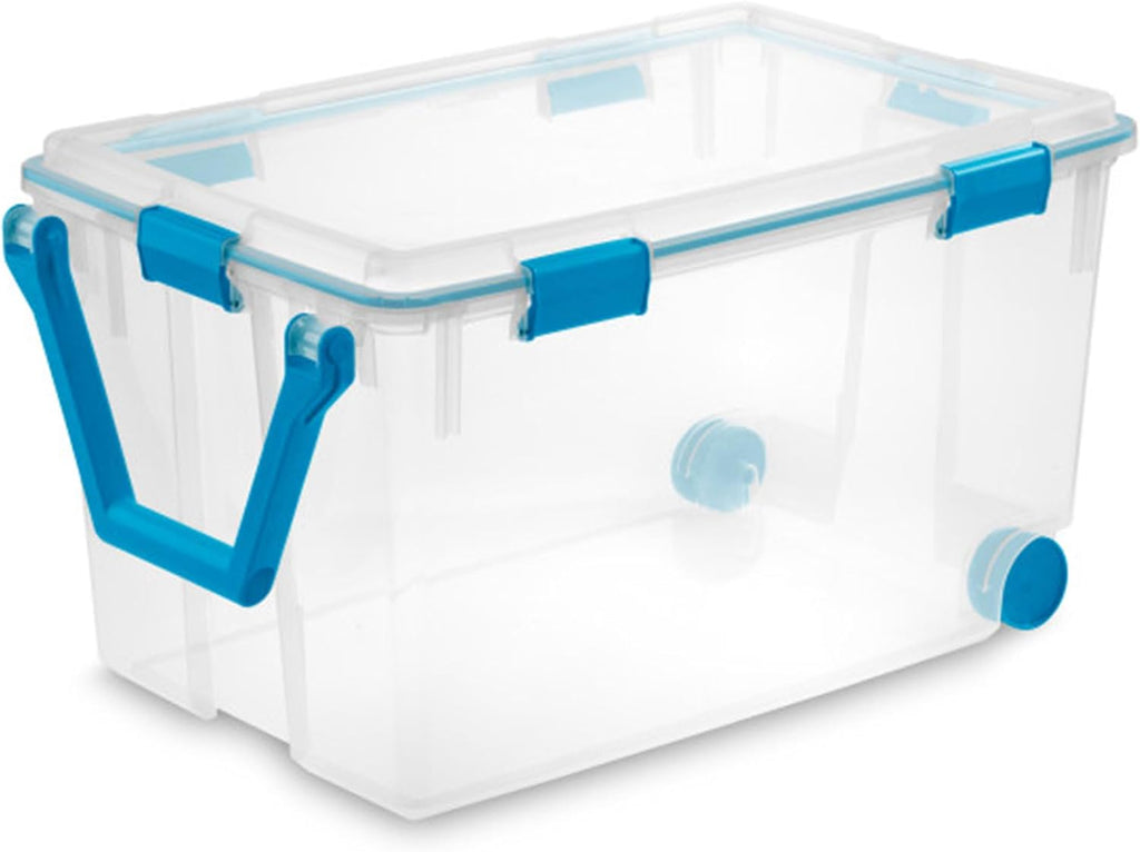 Sealed Wheeled Stackable Storage Bin