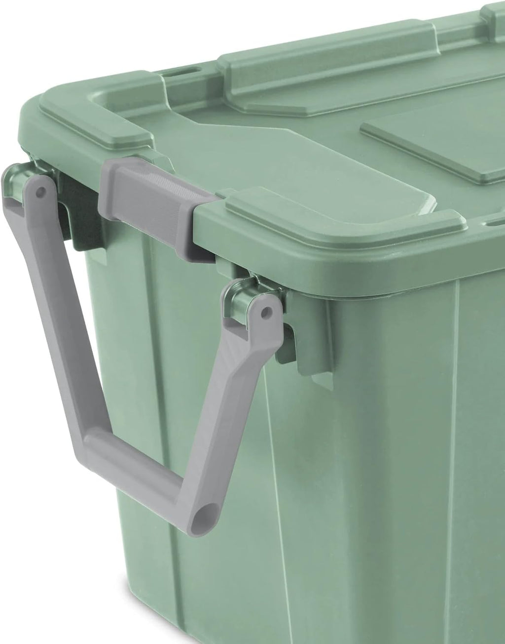 Wheeled Industrial Storage Totes Set of 2