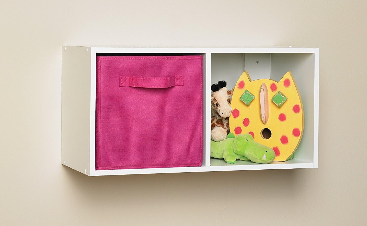 Stackable Floating Cube Storage Shelf