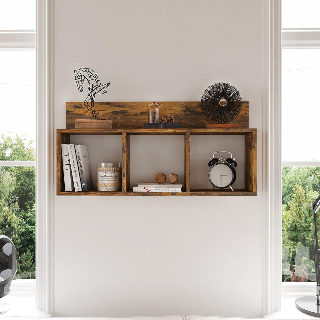 Triple Cube Floating Wall Shelf