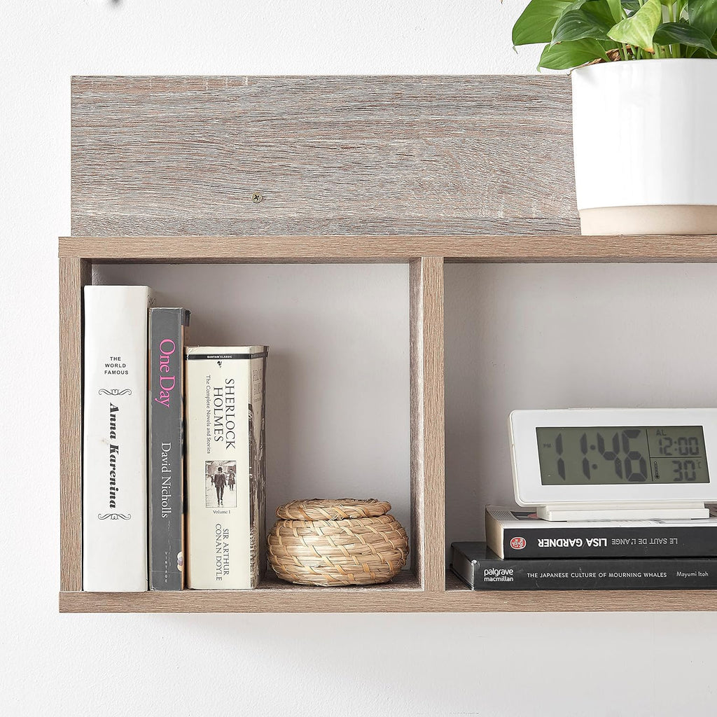 Triple Cube Floating Wall Shelf